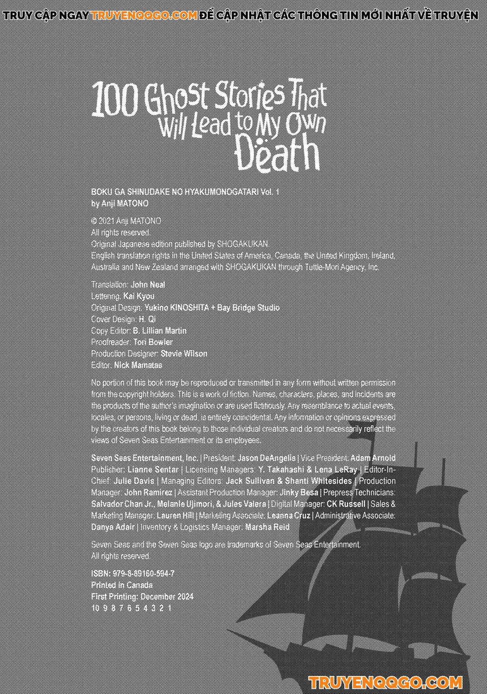 100 Câu Chuyện Ma Sẽ Đưa Tôi Đến Cái Chết Chap 10 - Next Chap 11