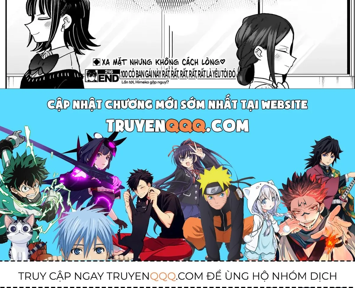 100 Cô Bạn Gái Này Rất, Rất, Rất, Rất, Rất Là Yêu Tôi Đó Chap 216 - Next Chap 217