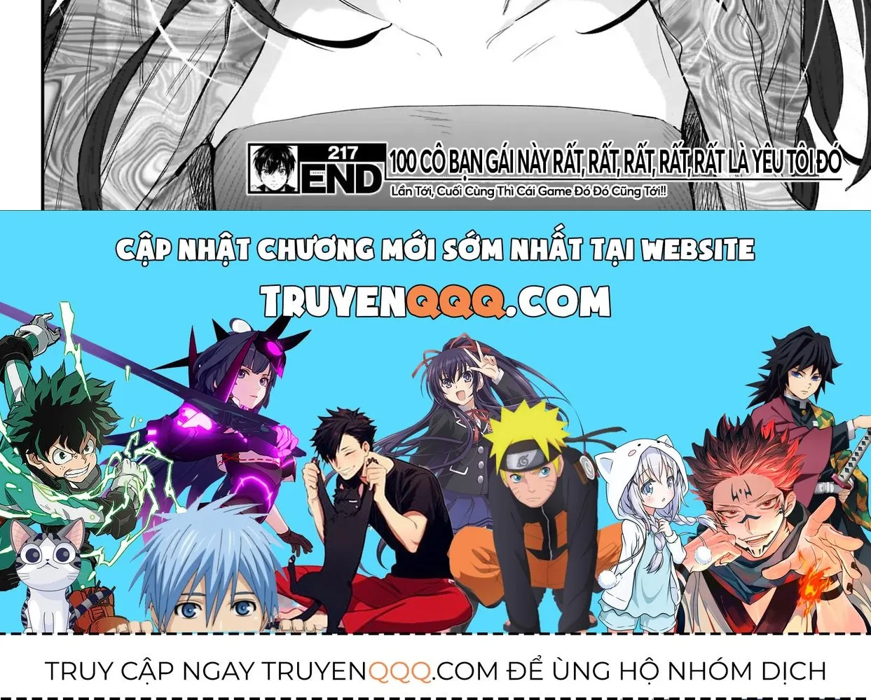 100 Cô Bạn Gái Này Rất, Rất, Rất, Rất, Rất Là Yêu Tôi Đó Chap 217 - Next Chap 218