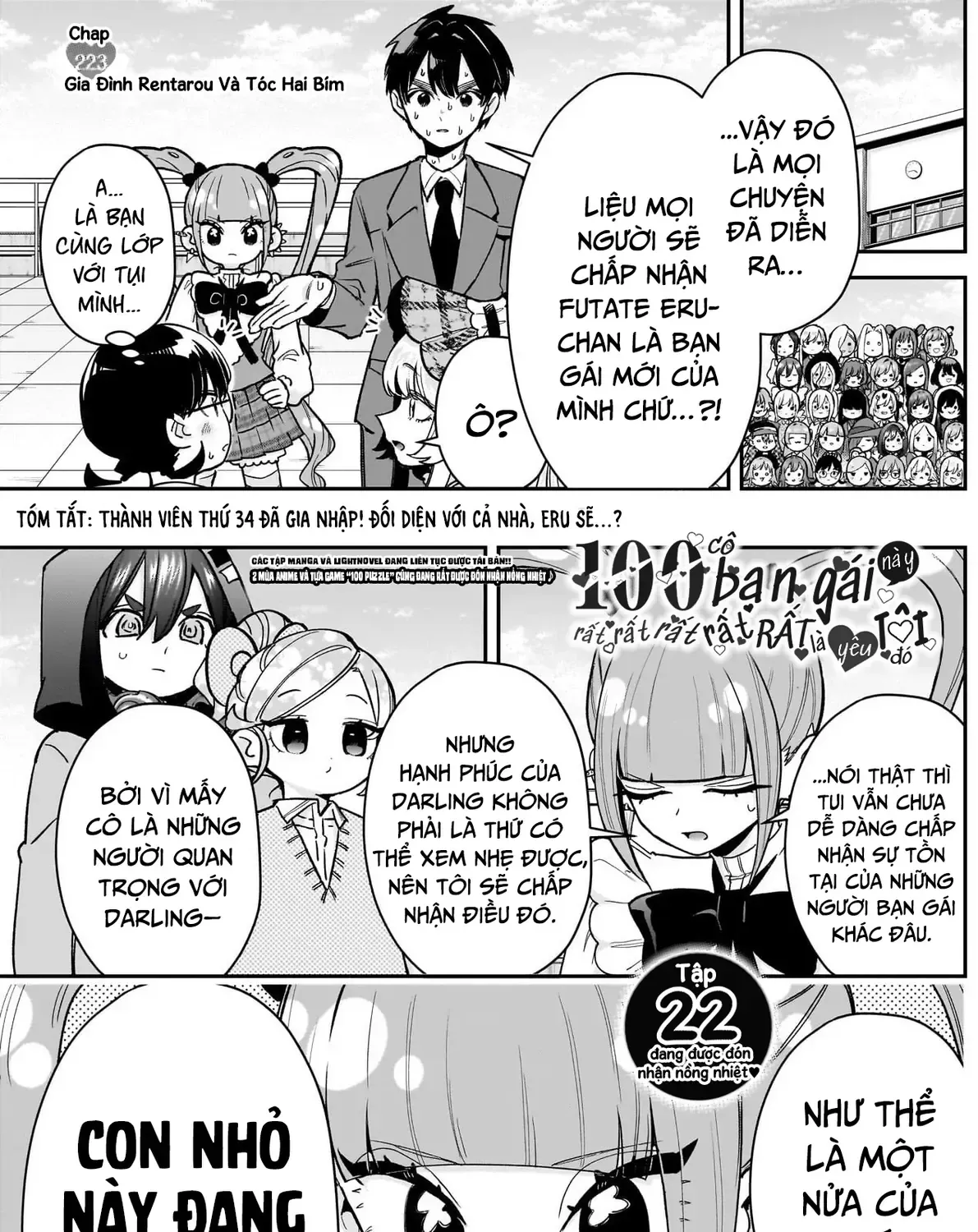 100 Cô Bạn Gái Này Rất, Rất, Rất, Rất, Rất Là Yêu Tôi Đó Chap 223 - Next Chap 224