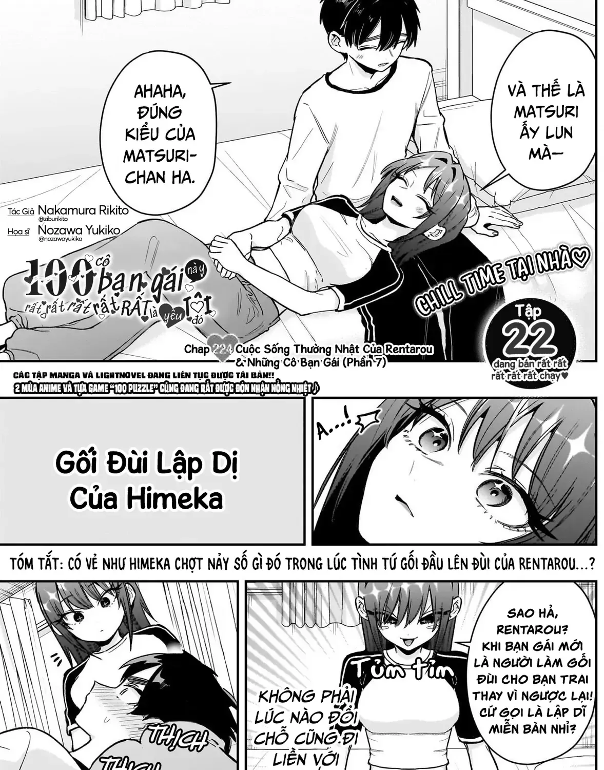 100 Cô Bạn Gái Này Rất, Rất, Rất, Rất, Rất Là Yêu Tôi Đó Chap 224 - Next Chap 225