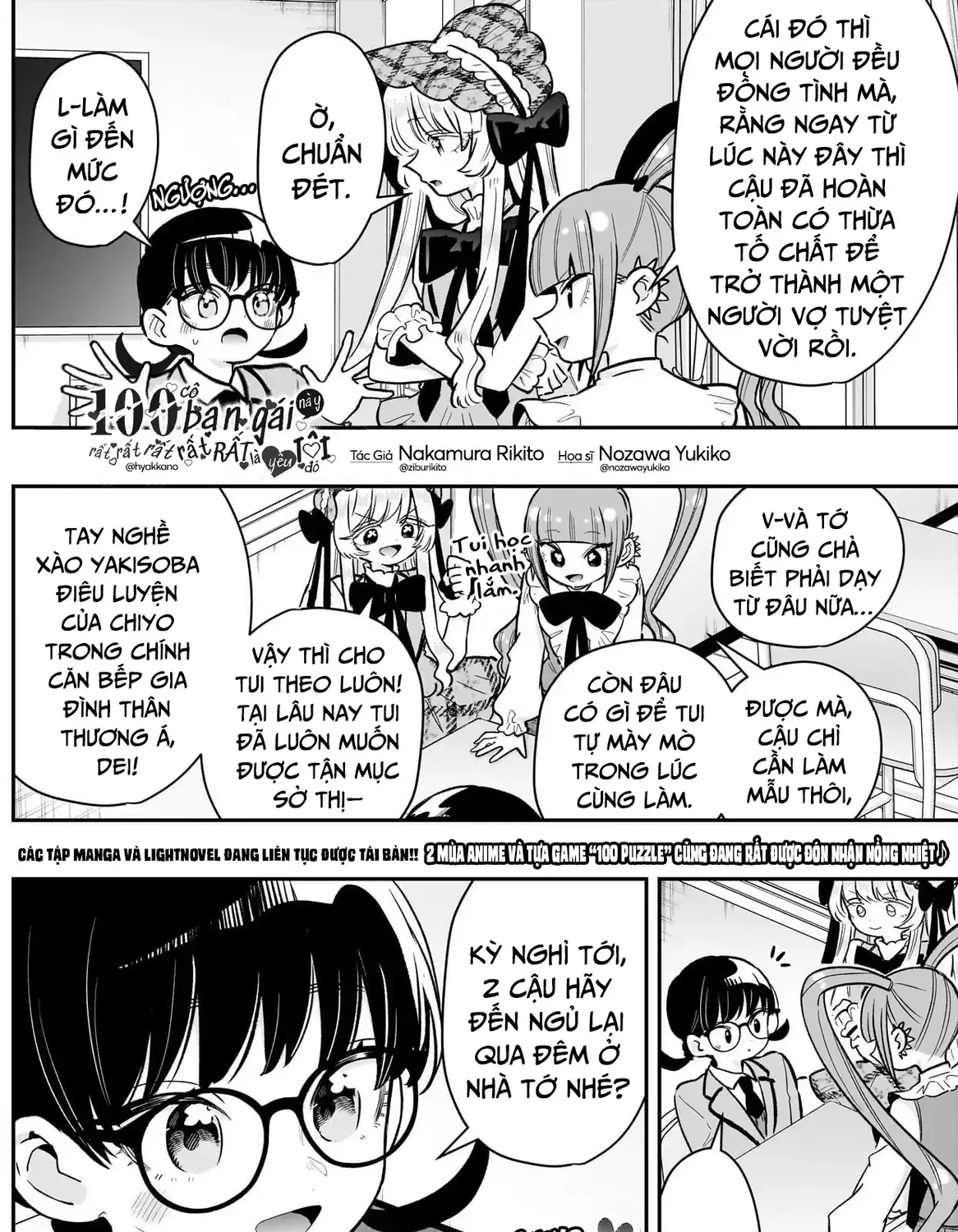 100 Cô Bạn Gái Này Rất, Rất, Rất, Rất, Rất Là Yêu Tôi Đó Chap 225 - Next Chap 226