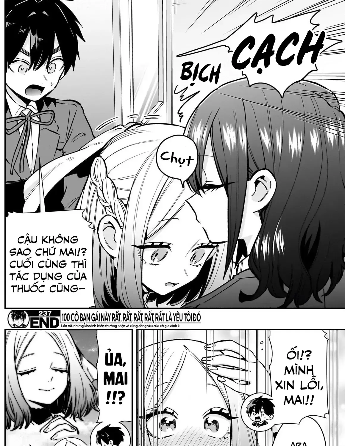 100 Cô Bạn Gái Này Rất, Rất, Rất, Rất, Rất Là Yêu Tôi Đó Chap 237 - Next Chap 238