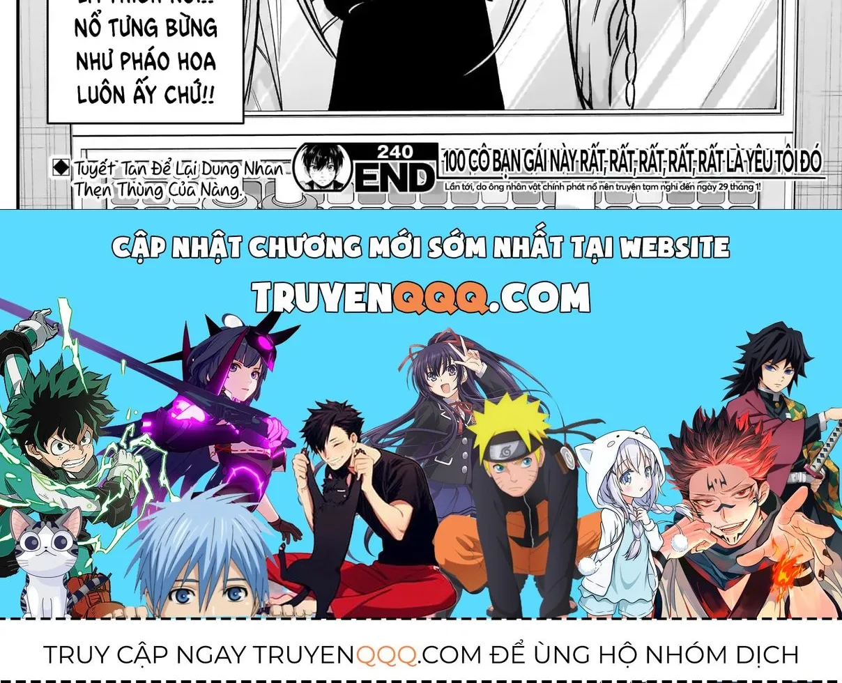 100 Cô Bạn Gái Này Rất, Rất, Rất, Rất, Rất Là Yêu Tôi Đó Chap 240 - Next Chap 241
