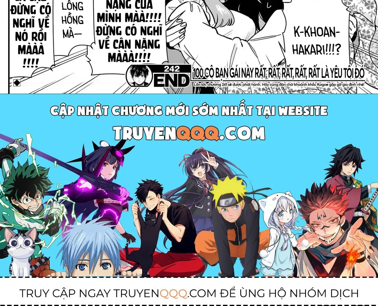 100 Cô Bạn Gái Này Rất, Rất, Rất, Rất, Rất Là Yêu Tôi Đó Chap 242 - Next Chap 243