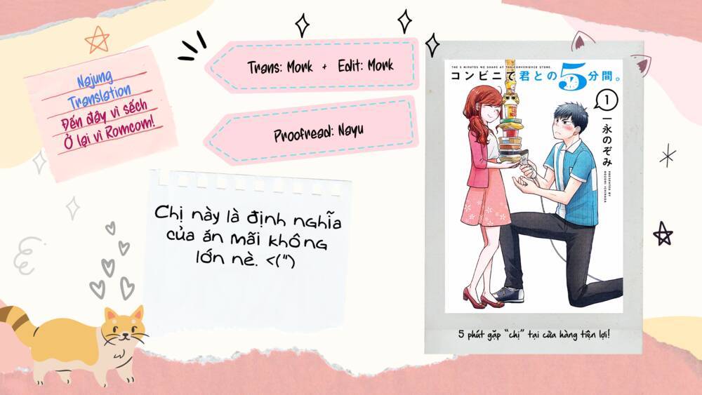 5 Phút Gặp "Chị" Tại Cửa Hàng Tiện Lợi. Chap 21 - Next Chap 22