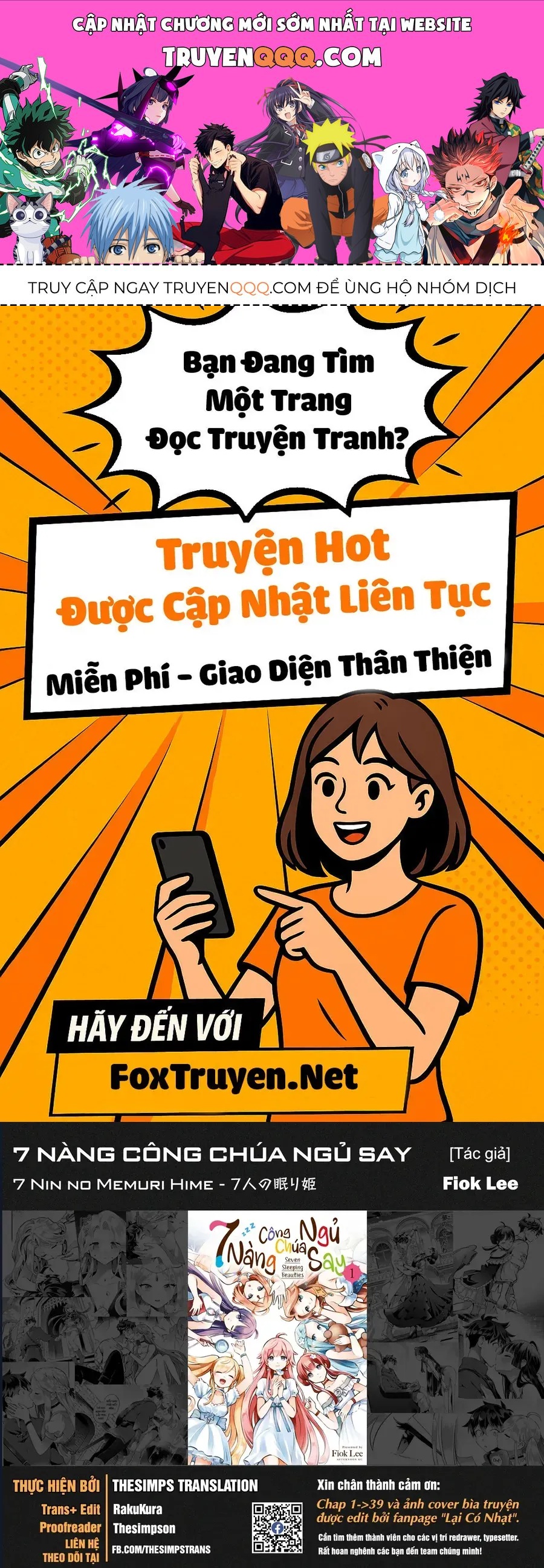 7 Nàng Công Chúa Ngủ Say Chap 101 - Next Chap 102