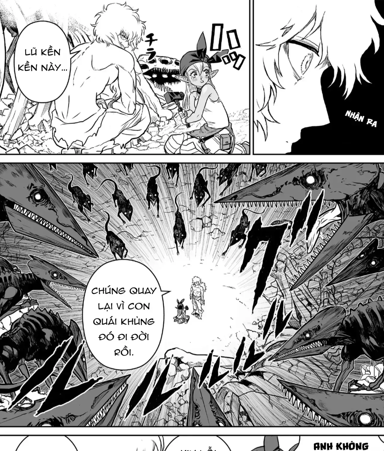 Abandoned ~Tsuyosugite Buki Ga Kowareru Yuusha To Buki Shokunin No Elf~ Chap 1 - Next Chap 2