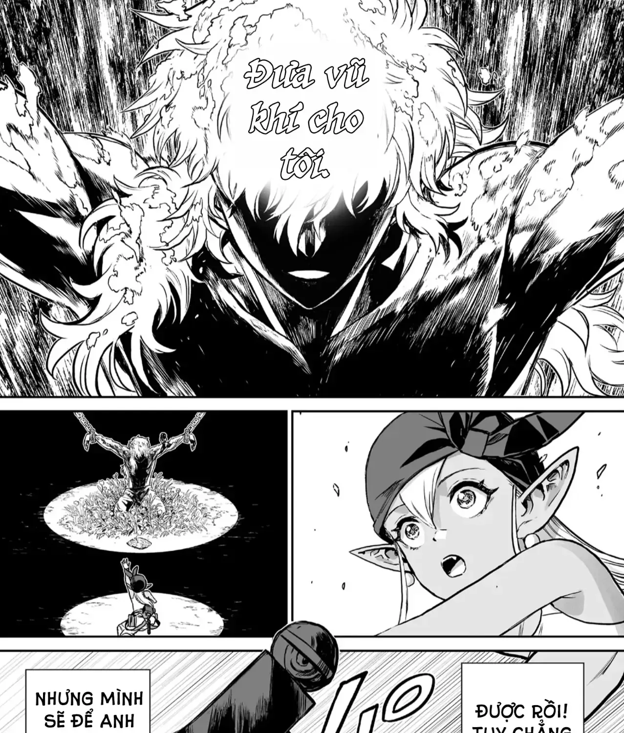 Abandoned ~Tsuyosugite Buki Ga Kowareru Yuusha To Buki Shokunin No Elf~ Chap 1 - Next Chap 2