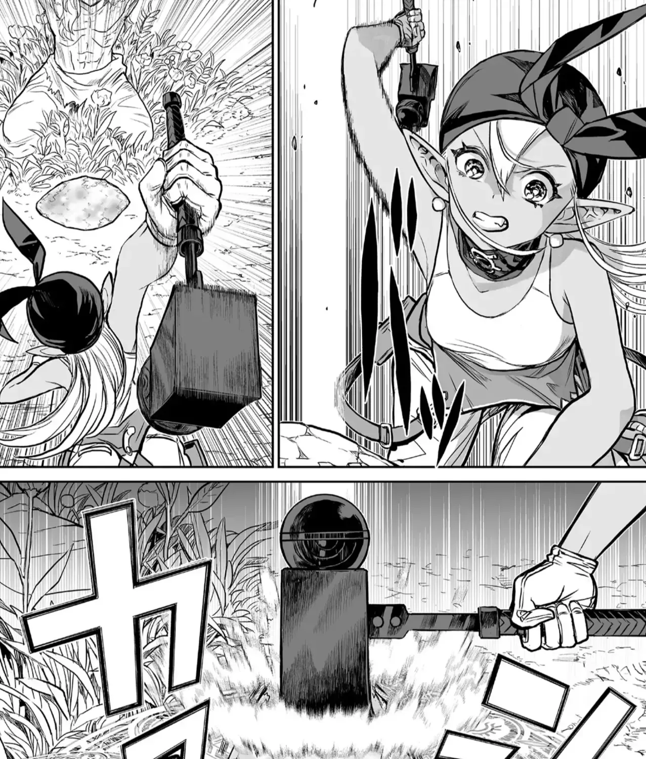 Abandoned ~Tsuyosugite Buki Ga Kowareru Yuusha To Buki Shokunin No Elf~ Chap 1 - Next Chap 2