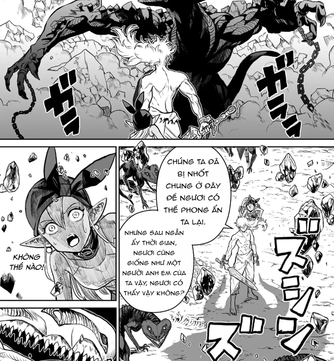 Abandoned ~Tsuyosugite Buki Ga Kowareru Yuusha To Buki Shokunin No Elf~ Chap 1 - Next Chap 2