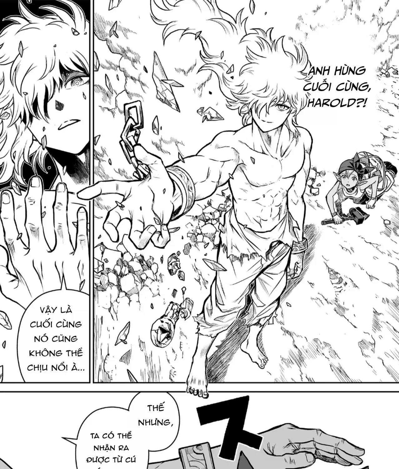 Abandoned ~Tsuyosugite Buki Ga Kowareru Yuusha To Buki Shokunin No Elf~ Chap 1 - Next Chap 2