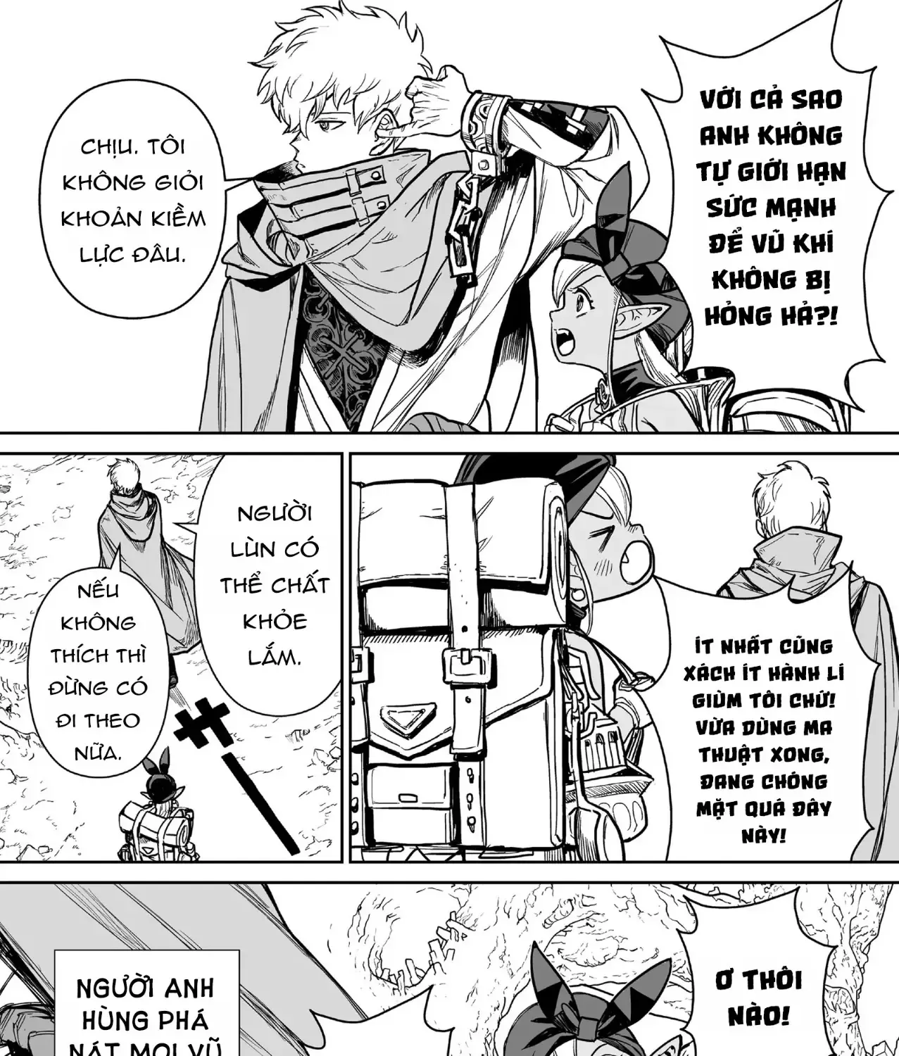 Abandoned ~Tsuyosugite Buki Ga Kowareru Yuusha To Buki Shokunin No Elf~ Chap 2 - Next Chap 3