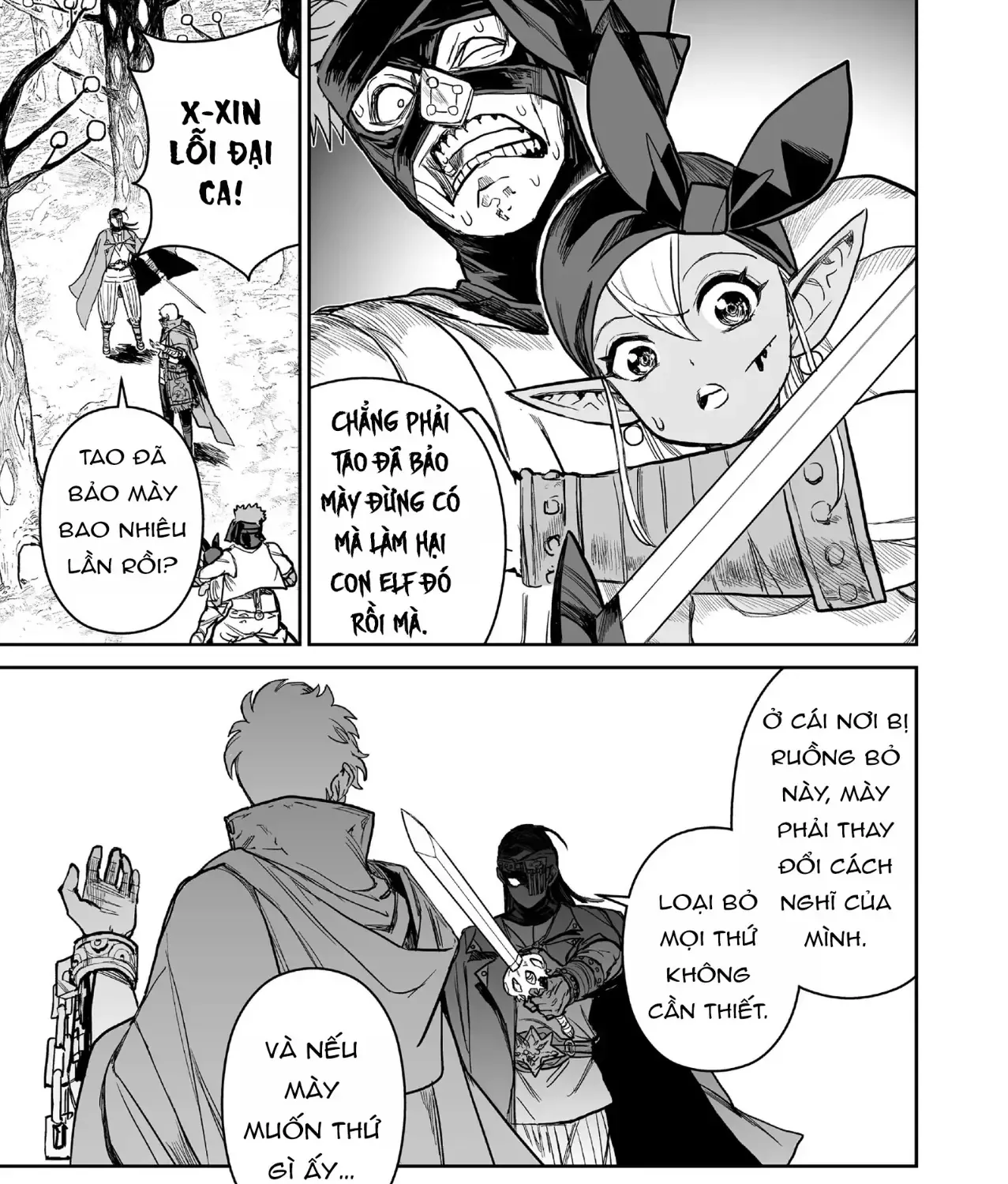 Abandoned ~Tsuyosugite Buki Ga Kowareru Yuusha To Buki Shokunin No Elf~ Chap 7 - Next Chap 8