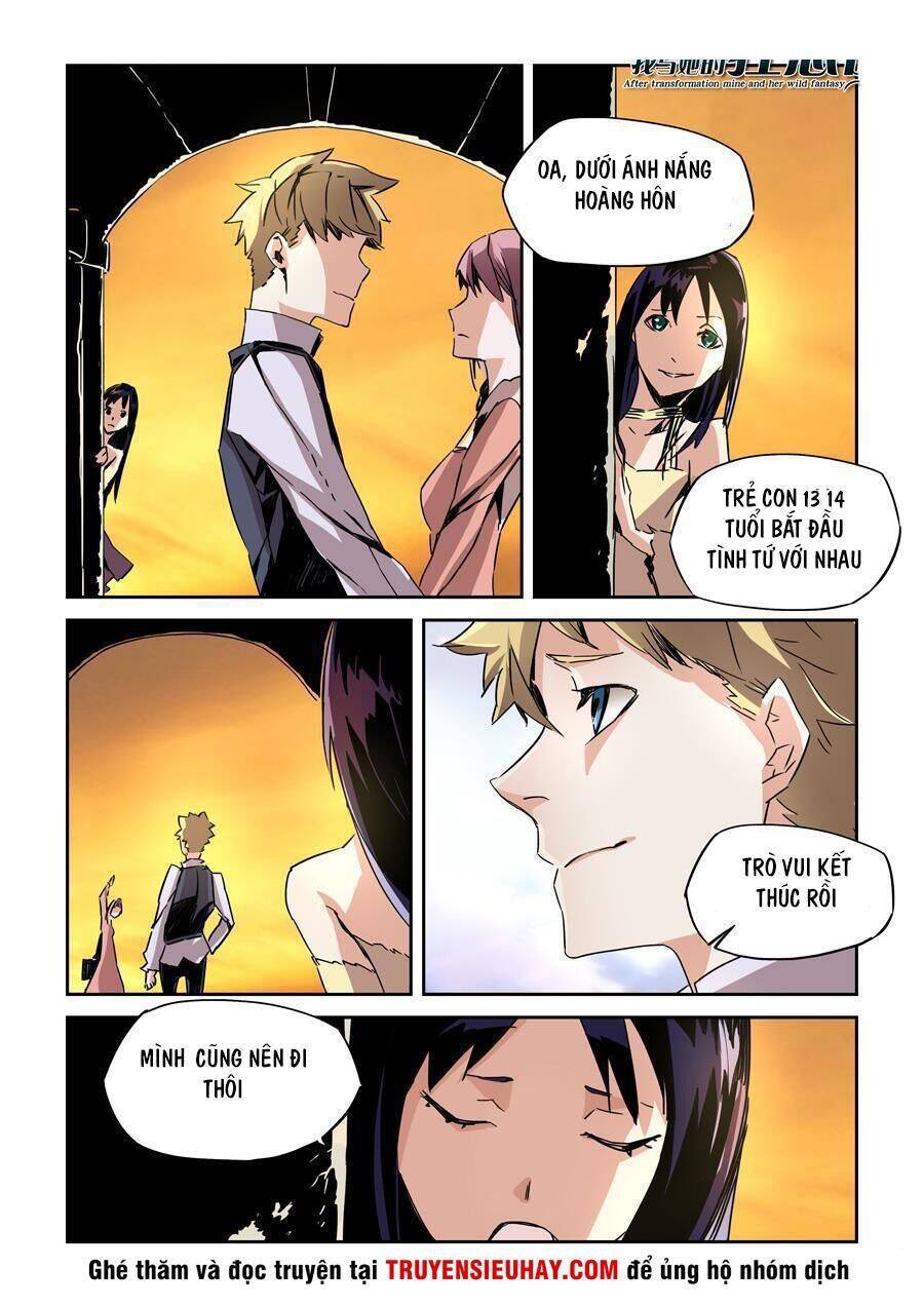 After Transformation, Mine And Her Wild Fantasy Chap 21 - Next Chap 22