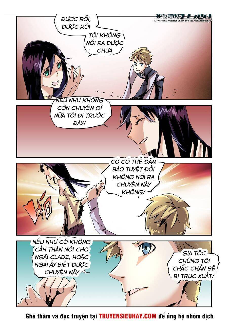 After Transformation, Mine And Her Wild Fantasy Chap 22 - Next Chap 23