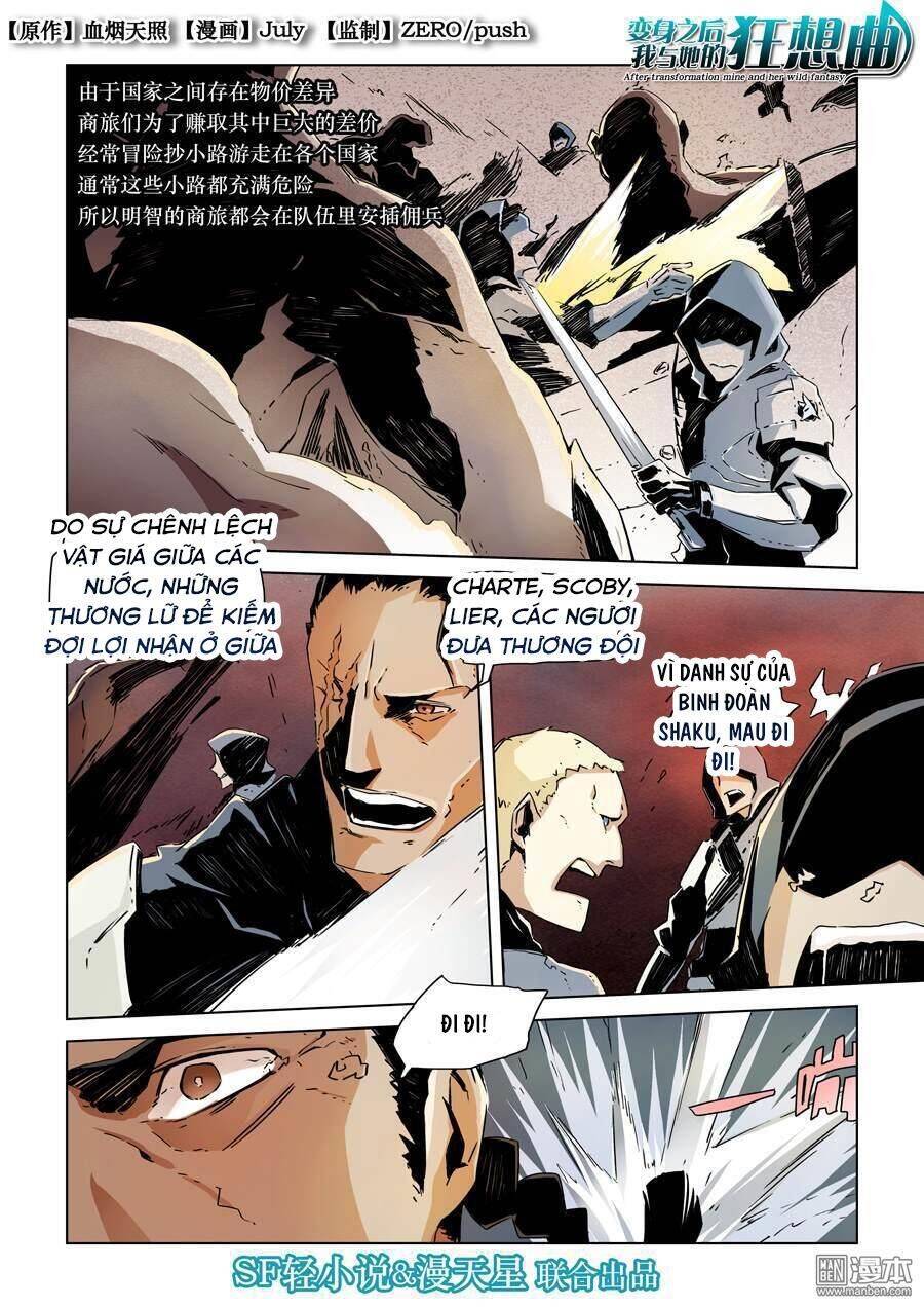 After Transformation, Mine And Her Wild Fantasy Chap 8 - Next Chap 9