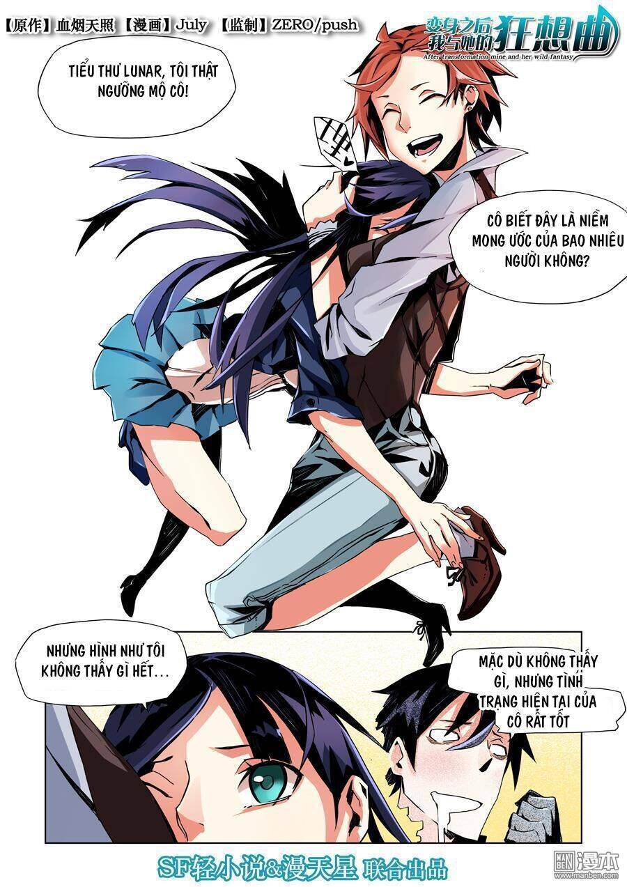 After Transformation, Mine And Her Wild Fantasy Chap 9 - Next Chap 10