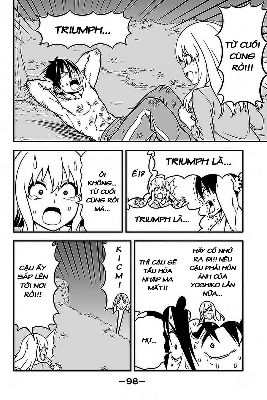 Aho Girl Chap 102 - Next Chap 103