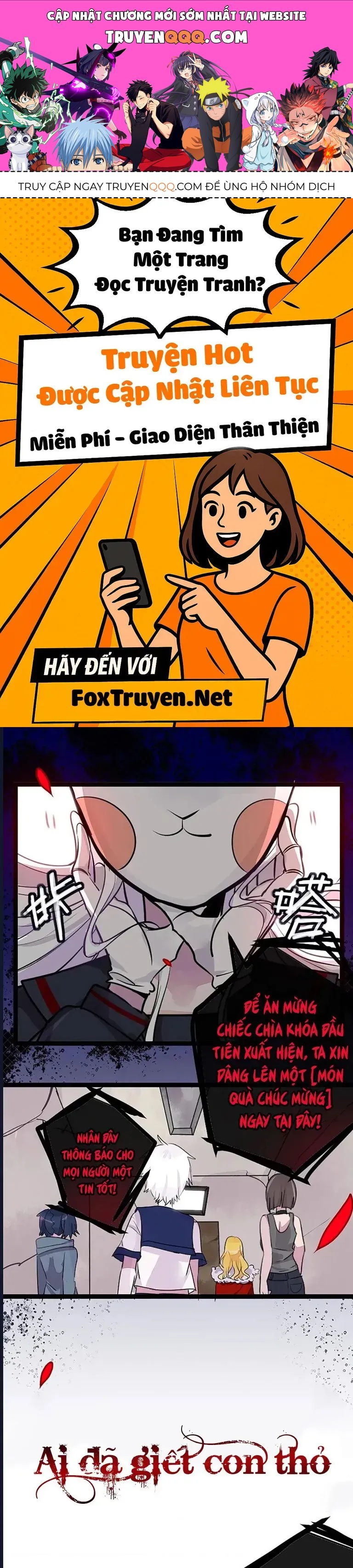 Ai đã Giết Con Thỏ? Chap 10.1 - Next Chap 11.1