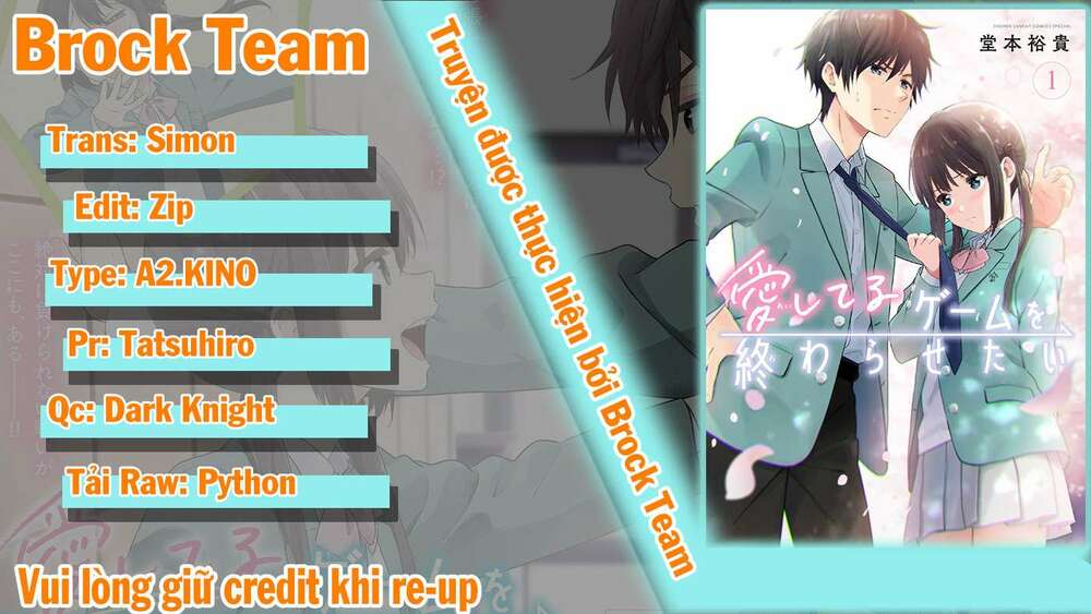 Aishiteru Game Wo Owarasetai Chap 13 - Next Chap 14