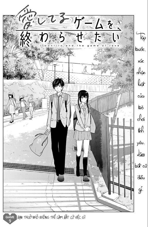 Aishiteru Game Wo Owarasetai Chap 9 - Next Chap 10