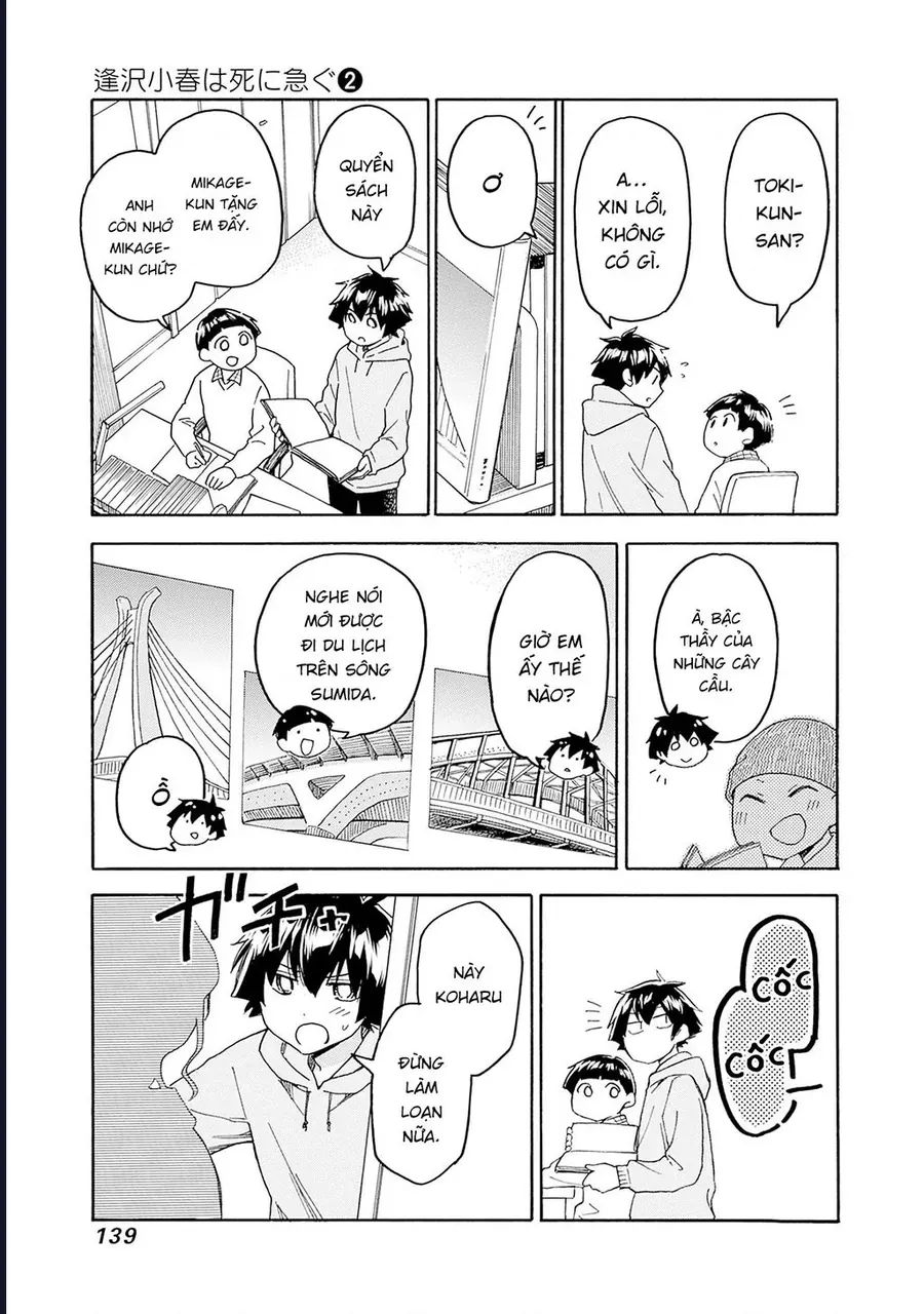 Aizawa Koharu Wa Shi Ni Isogu Chap 10 - Next Chap 11