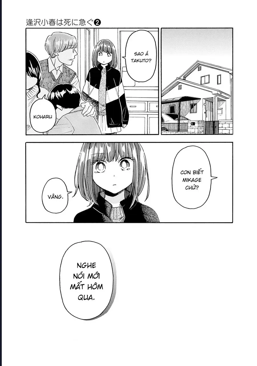 Aizawa Koharu Wa Shi Ni Isogu Chap 10 - Next Chap 11