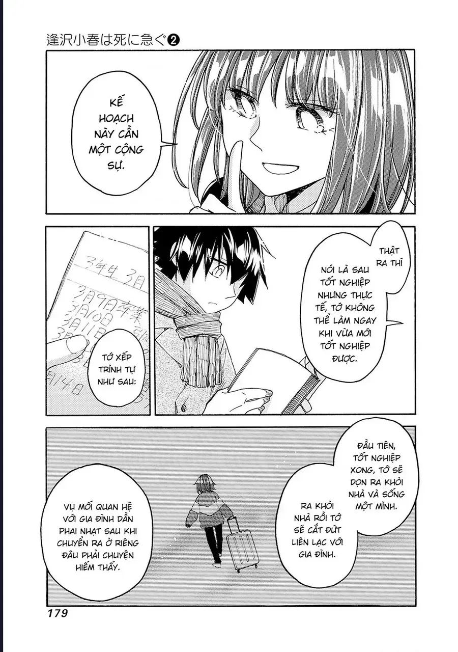 Aizawa Koharu Wa Shi Ni Isogu Chap 11 - Next Chap 12