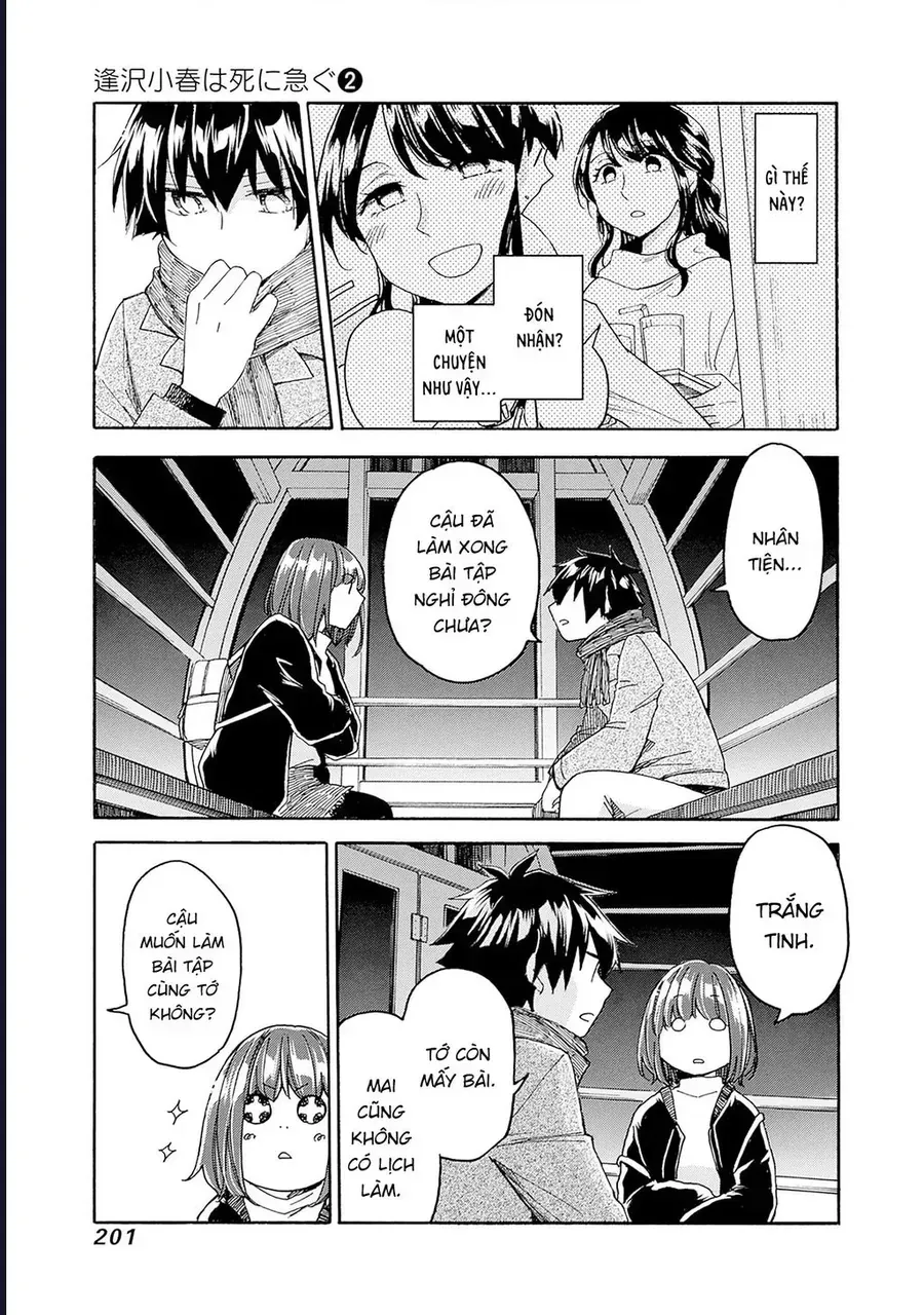 Aizawa Koharu Wa Shi Ni Isogu Chap 11 - Next Chap 12