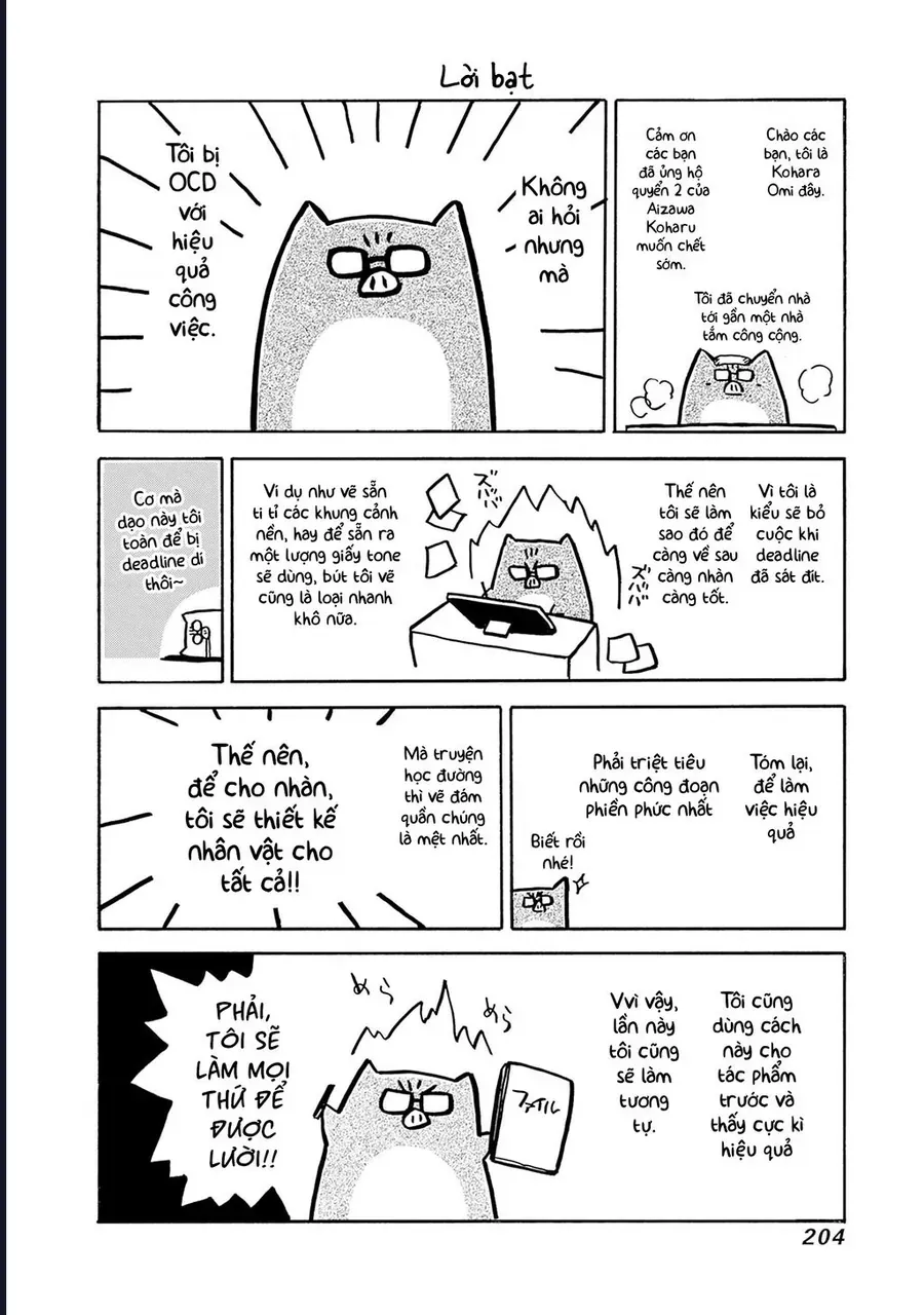 Aizawa Koharu Wa Shi Ni Isogu Chap 11 - Next Chap 12