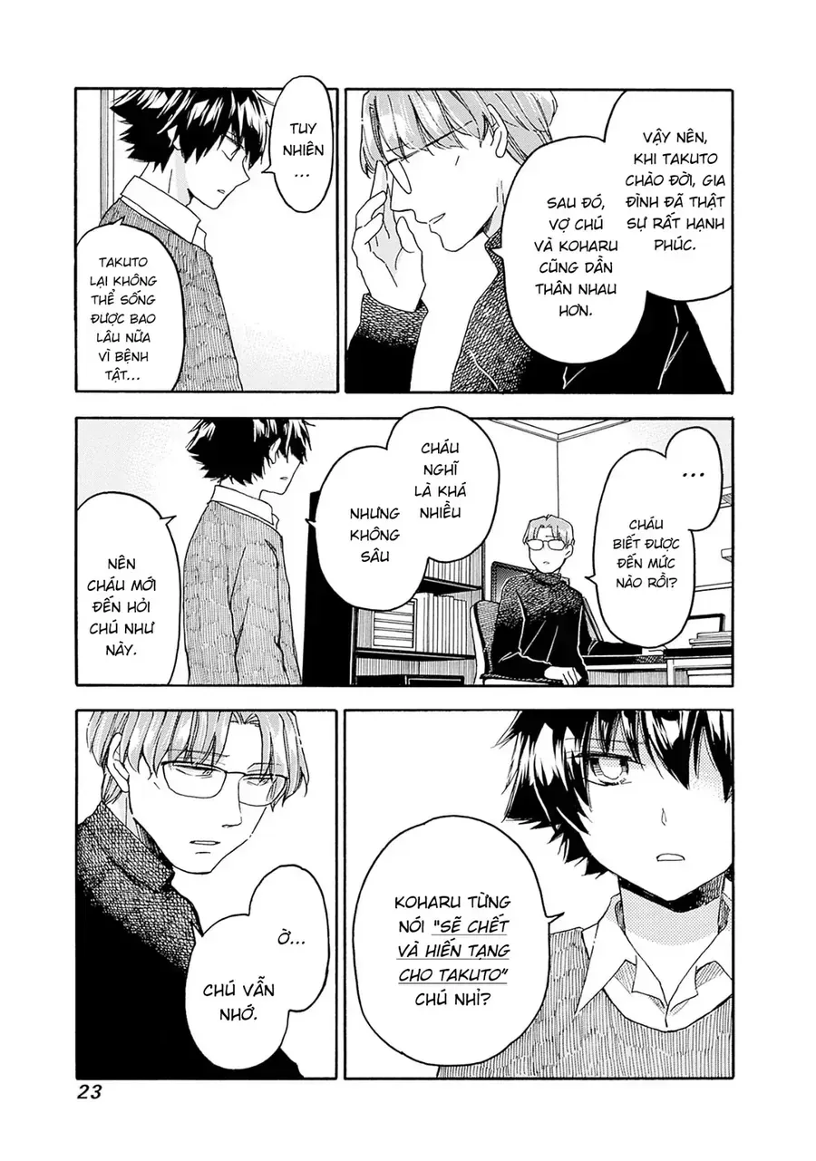 Aizawa Koharu Wa Shi Ni Isogu Chap 12 - Next Chap 13