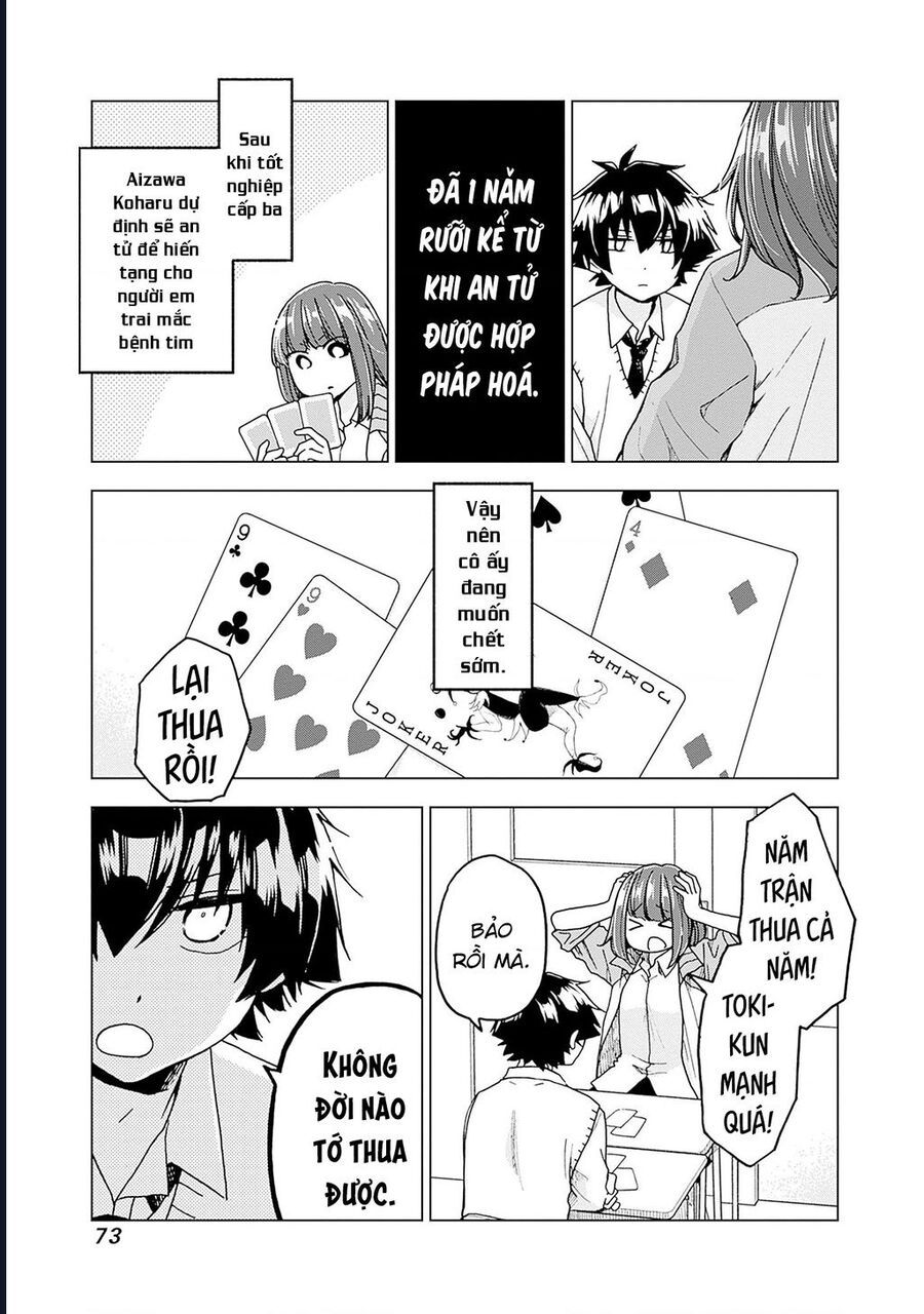 Aizawa Koharu Wa Shi Ni Isogu Chap 8.5 - Next Chap 9.5