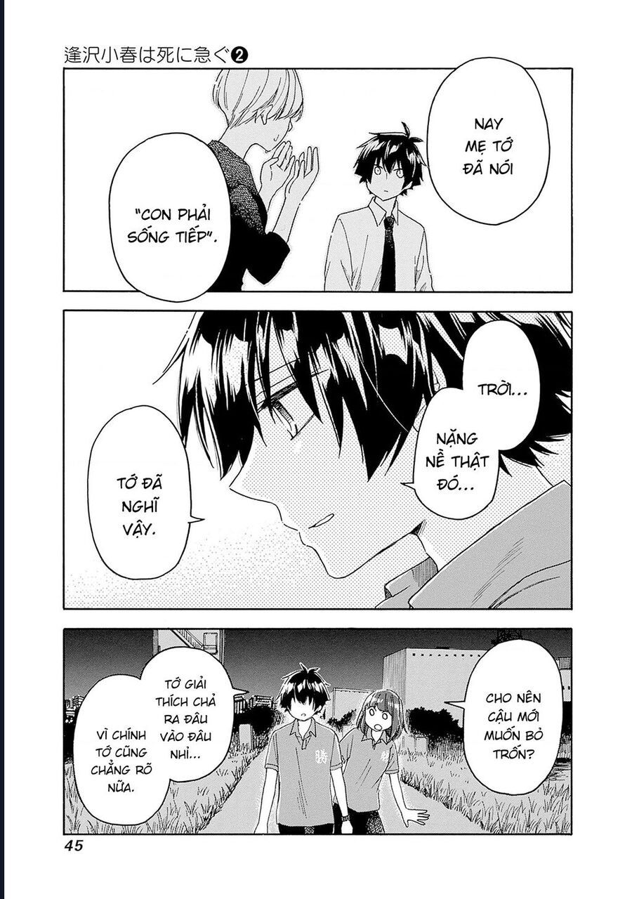 Aizawa Koharu Wa Shi Ni Isogu Chap 8 - Next Chap 9