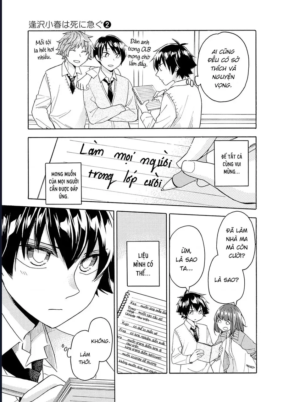 Aizawa Koharu Wa Shi Ni Isogu Chap 9 - Next Chap 10