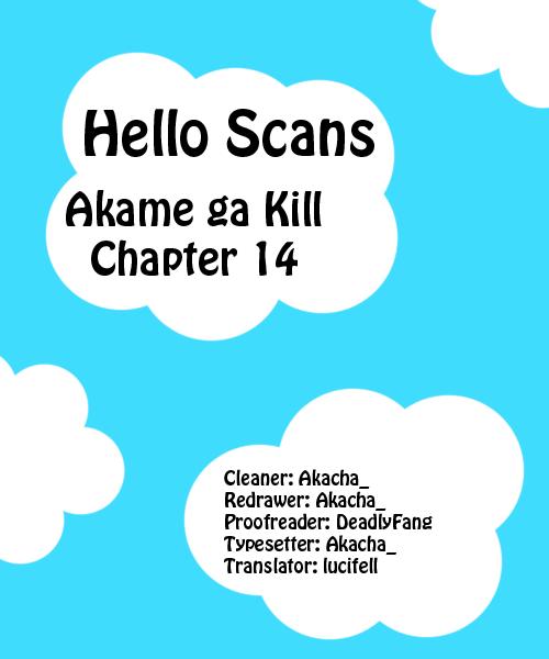 Akame Ga Kiru Chap 14 - Next Chap 15