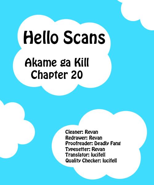 Akame Ga Kiru Chap 20 - Next Chap 21