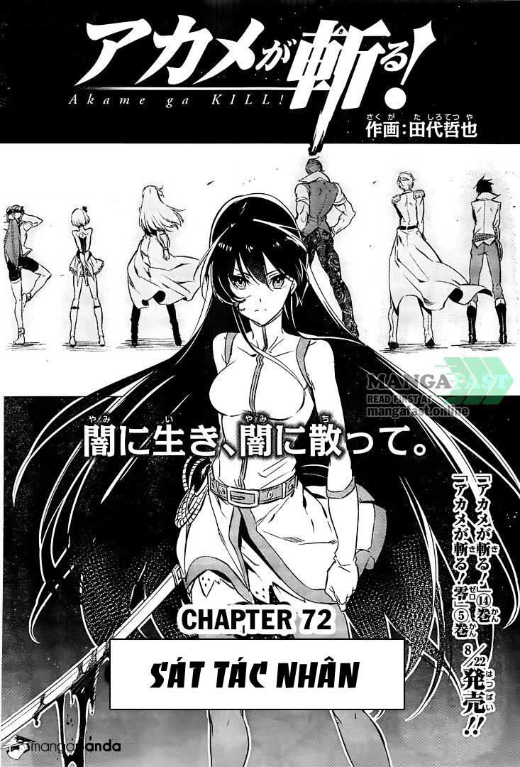 Akame Ga Kiru Chap 72 - Next Chap 73