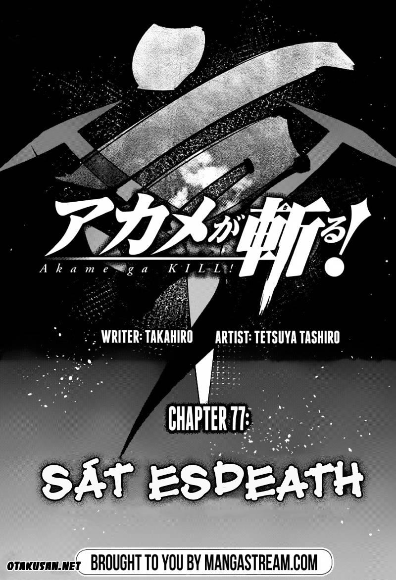 Akame Ga Kiru Chap 77 - Next Chap 78