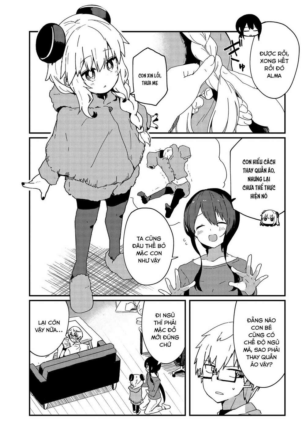 Alma-Chan Wa Kazoku Ni Naritai Chap 3 - Next Chap 4