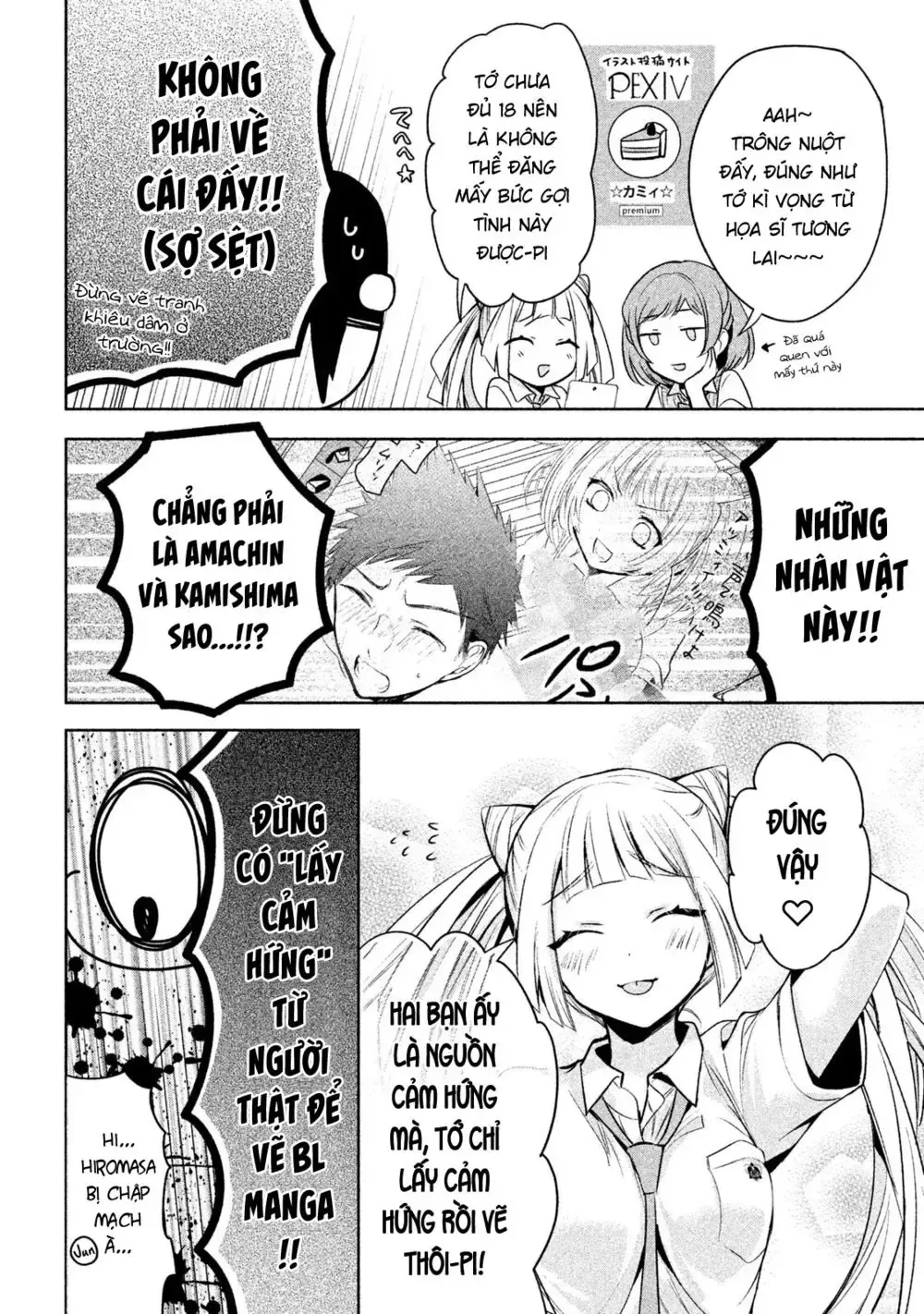 Amachi Tự Nhận Là ♂️ Chap 18 - Next Chap 19