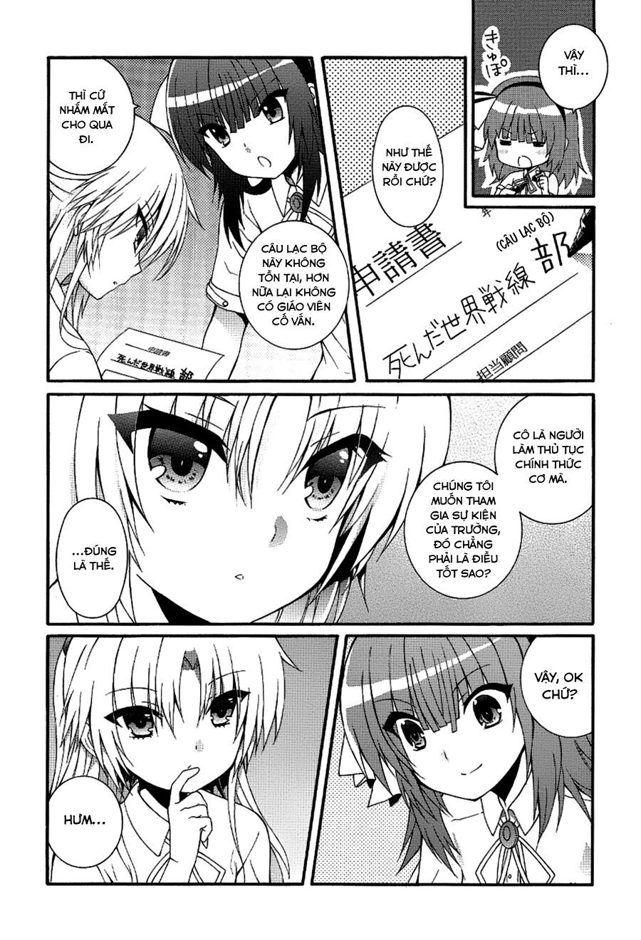 Angel Beats! Heaven's Door Chap 33 - Next Chap 34