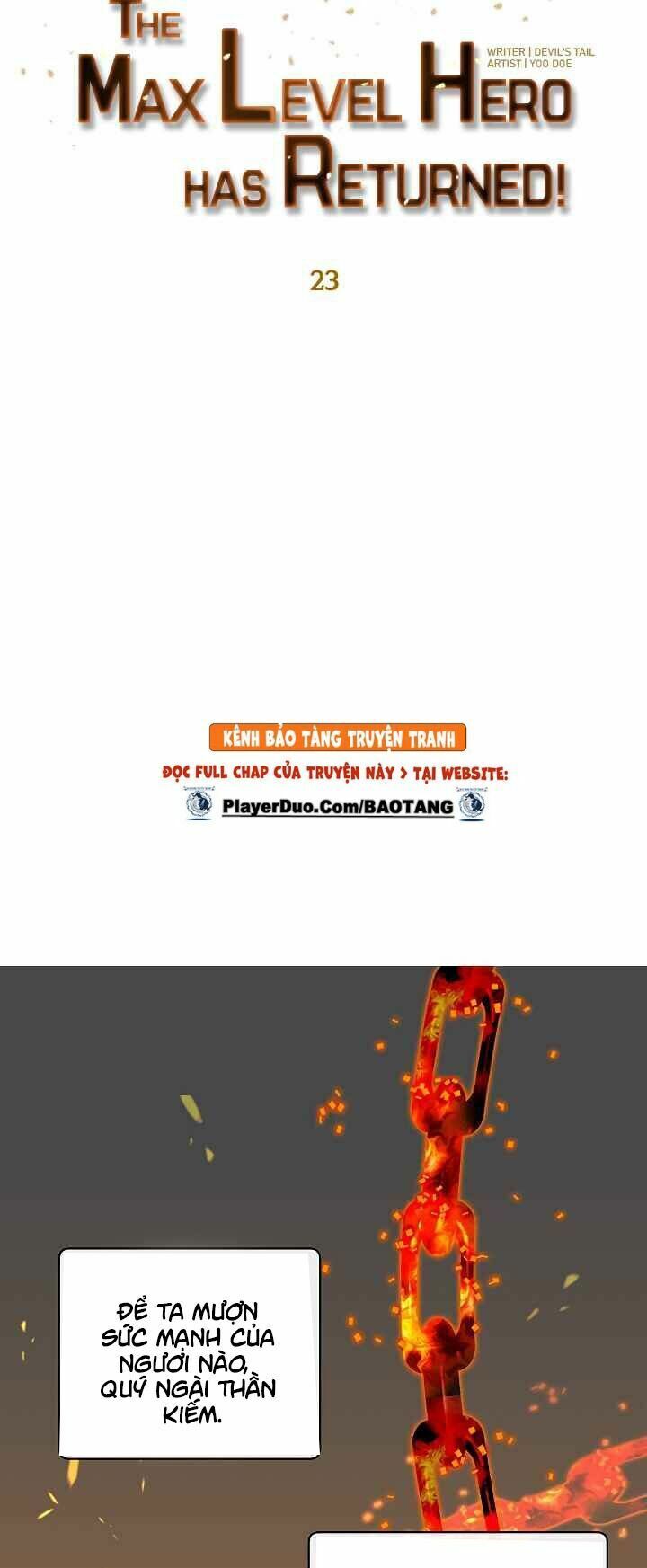 Anh Hùng Mạnh Nhất Trở Lại Chap 23 - Next Chap 24