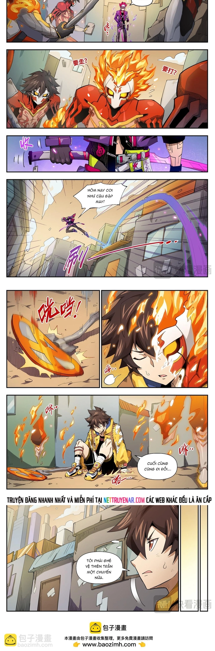 Anh Hùng Quyết Đấu Phá Không Chap 57 - Next Chap 58