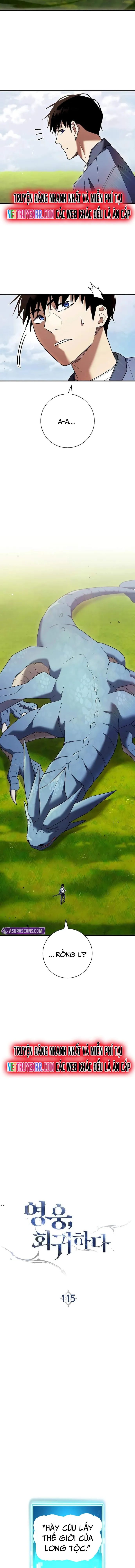 Anh Hùng Trở Về Chap 115 - Next Chap 116