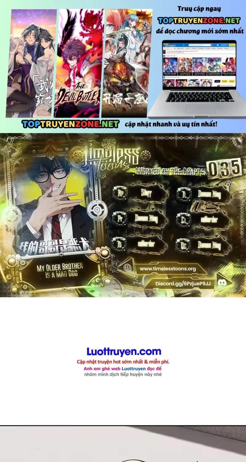 Anh Trai Tôi Là Một Con Chó Điên Chap 35 - Next Chap 36