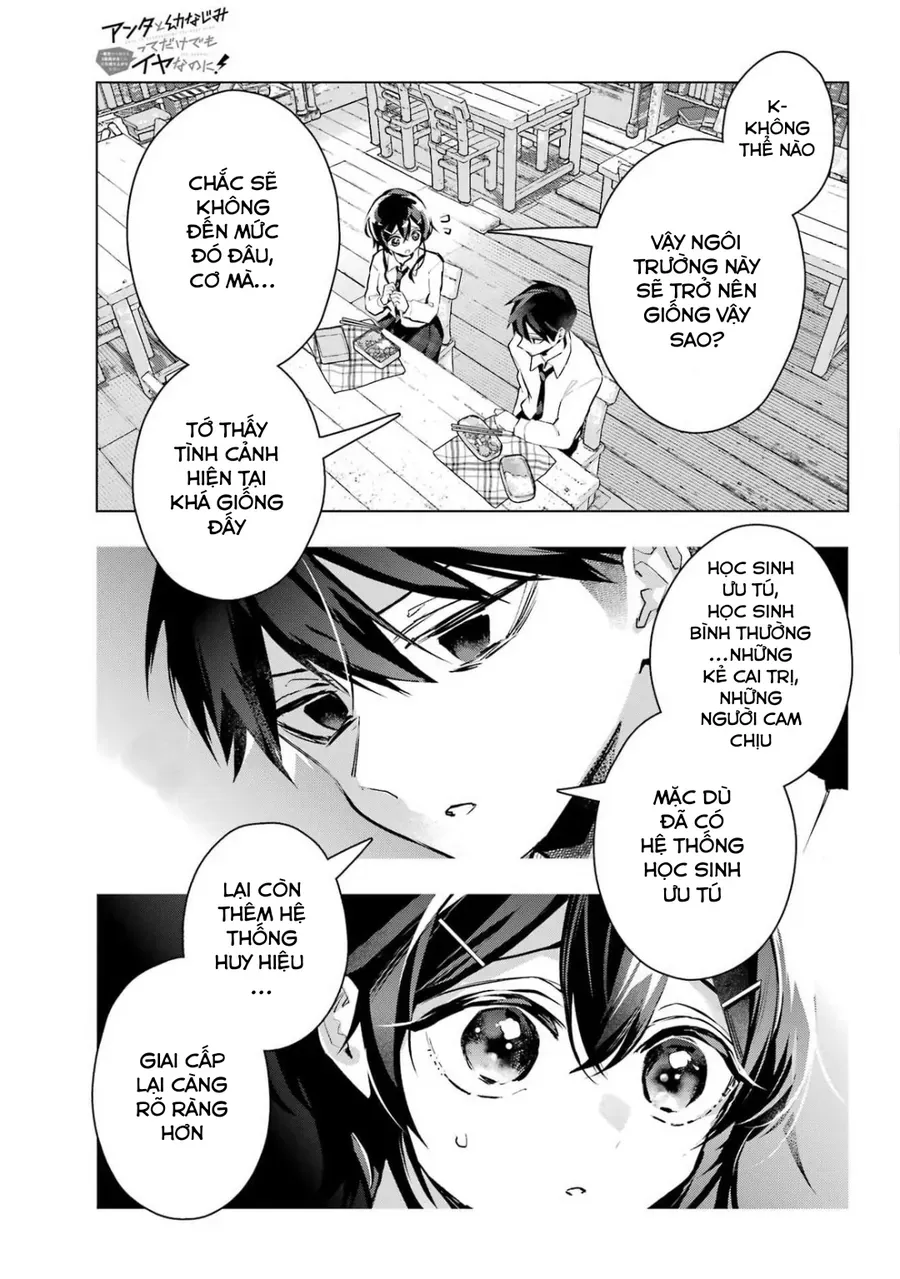 Anta To Osananajimi Tte Dake Demo Iya Nanoni!: Zekkou Kara Hajimaru S-Kyuu Bishoujo To No Gakuen Nariagari Seikatsu Chap 12 - Next Chap 13