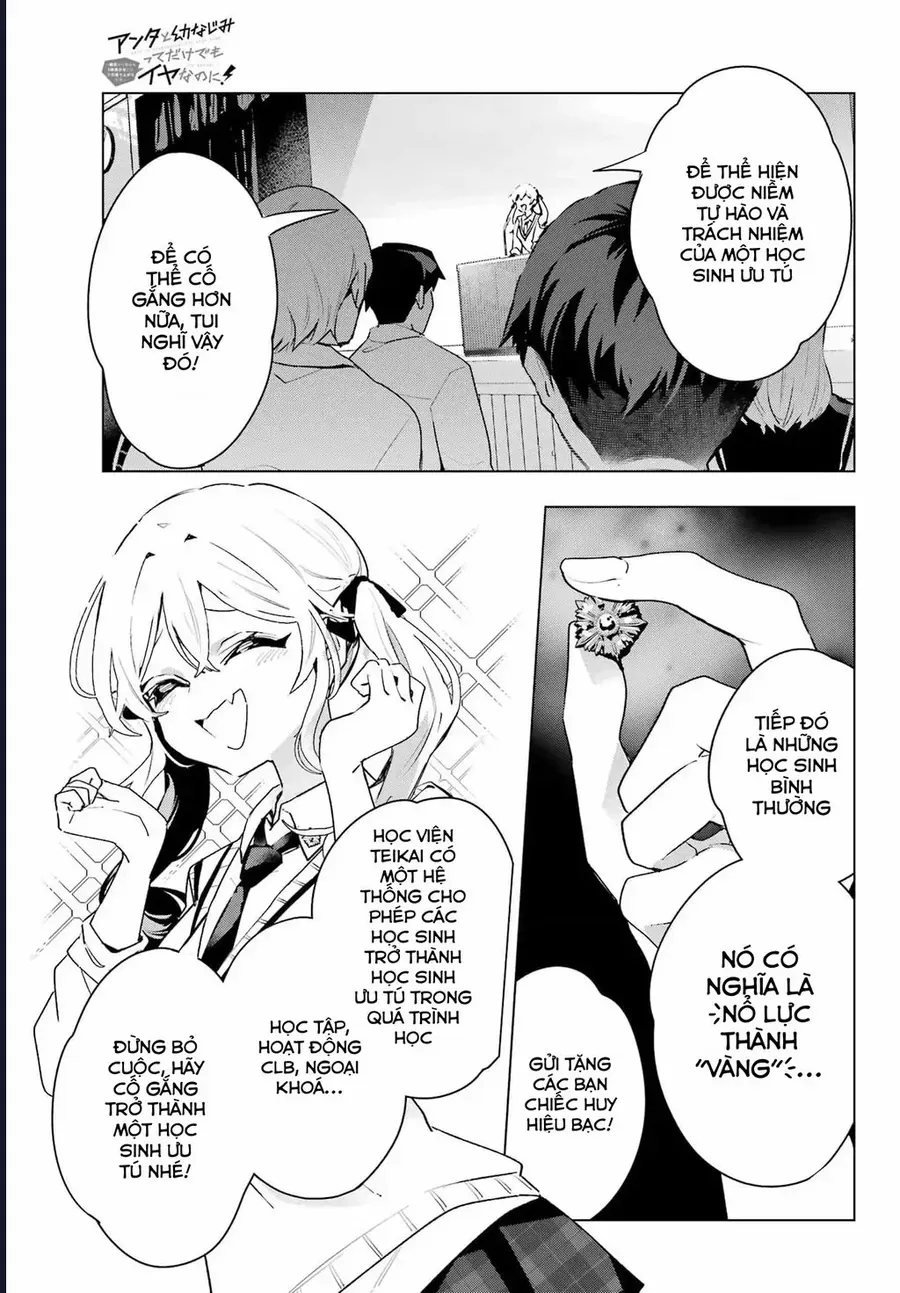 Anta To Osananajimitte Dake Demo Iyananoni! ~Zekkou Kara Hajimaru S-Kyuu Bishoujo To No Gakuen Nariagari Seikatsu~ Chap 11 - Next Chap 12