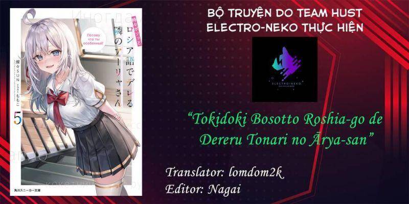 Arya Bàn Bên Thỉnh Thoảng Lại Trêu Ghẹo Tôi Bằng Tiếng Nga Chap 8 - Next Chap 9