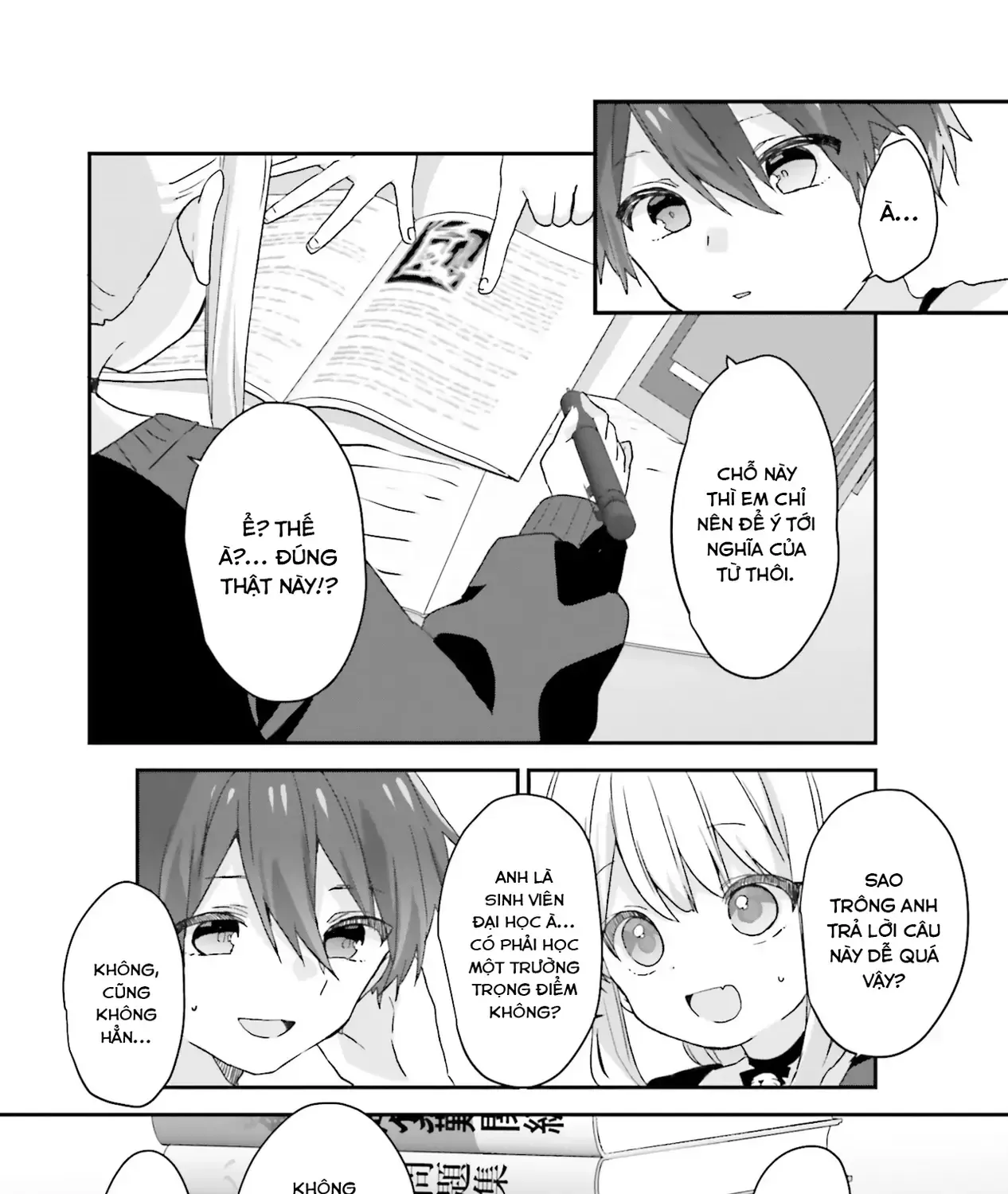 Ba Mỹ Nữ Mà Ai Cũng Đồn Trong Trường, Hóa Ra Là Những Cô Em Gái Thất Lạc Của Mình Sao. Chap 1 - Next Chap 2